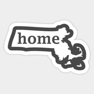 Massachusetts Home Sticker